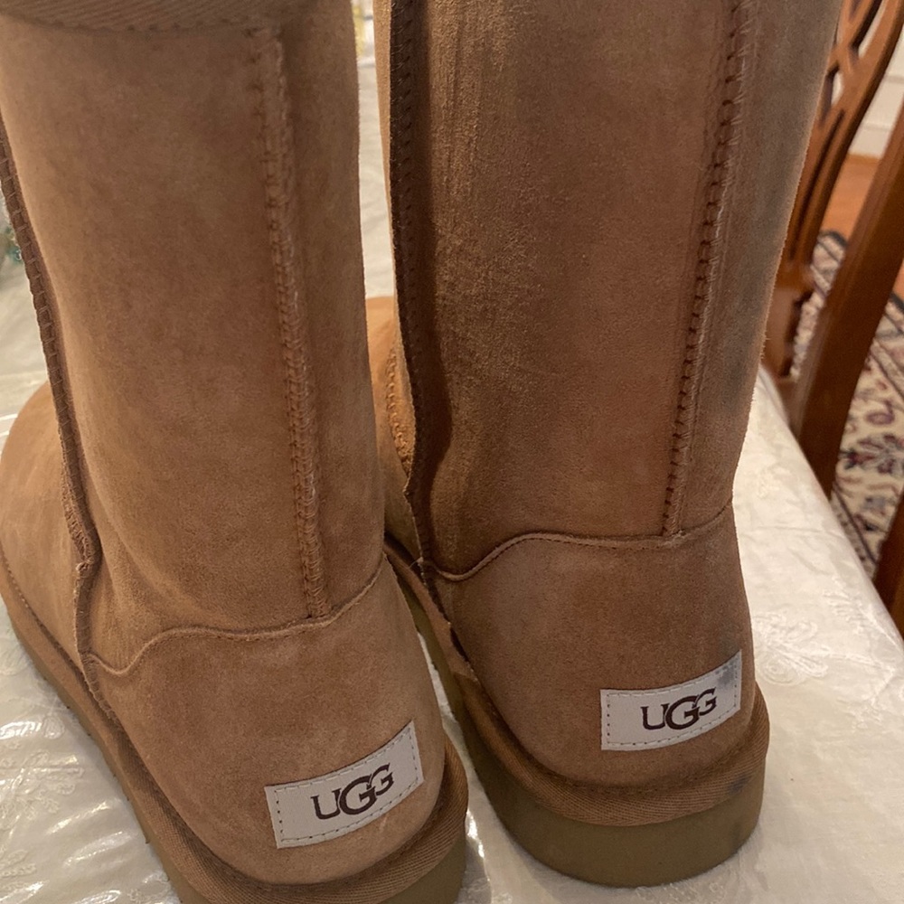 UGG fur boots size 12